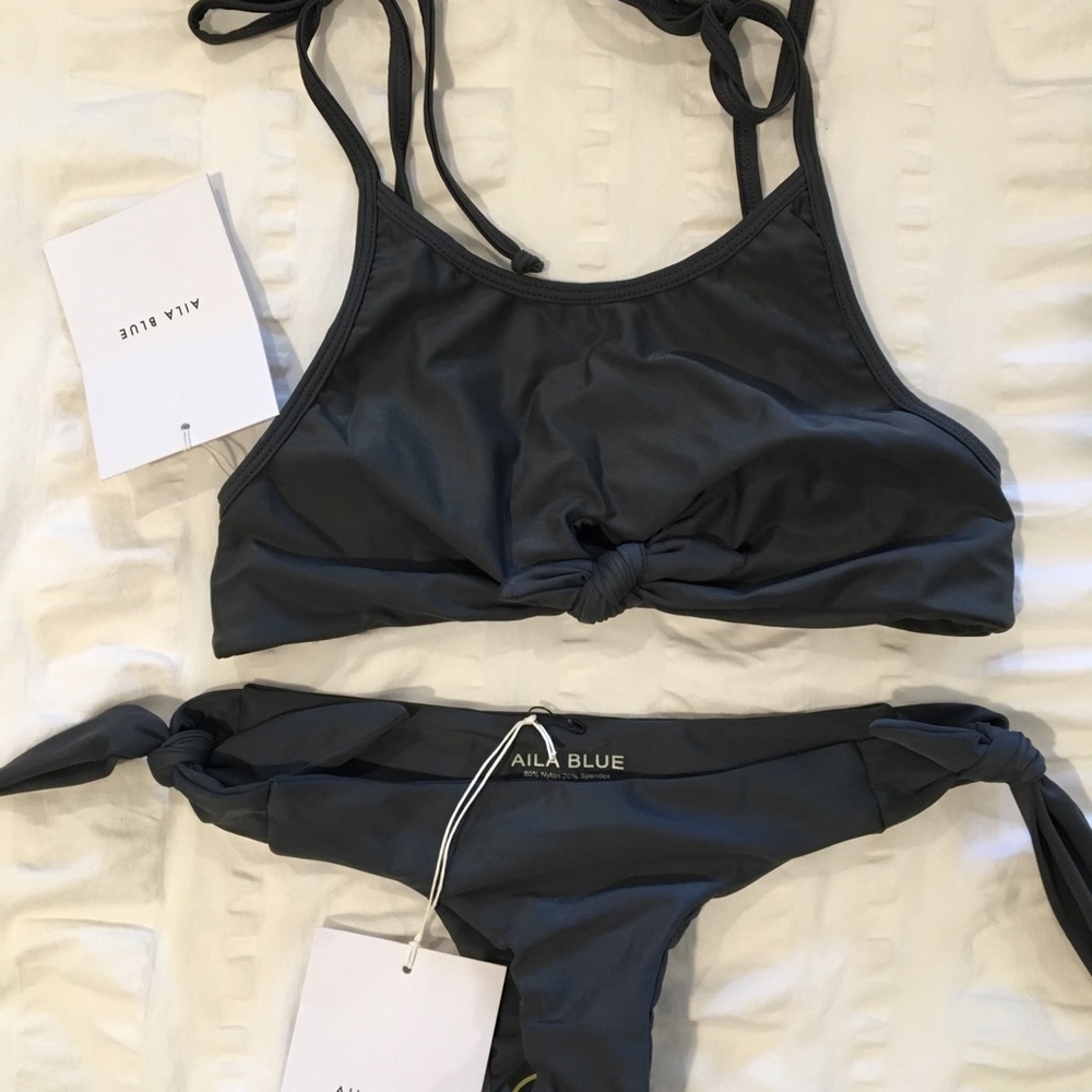 Aila blue 2 piece bikini xs